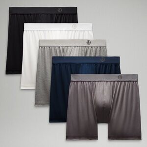 Lululemon AIM Boxers 5 Pack Short All in Motion Modal Medium NWT